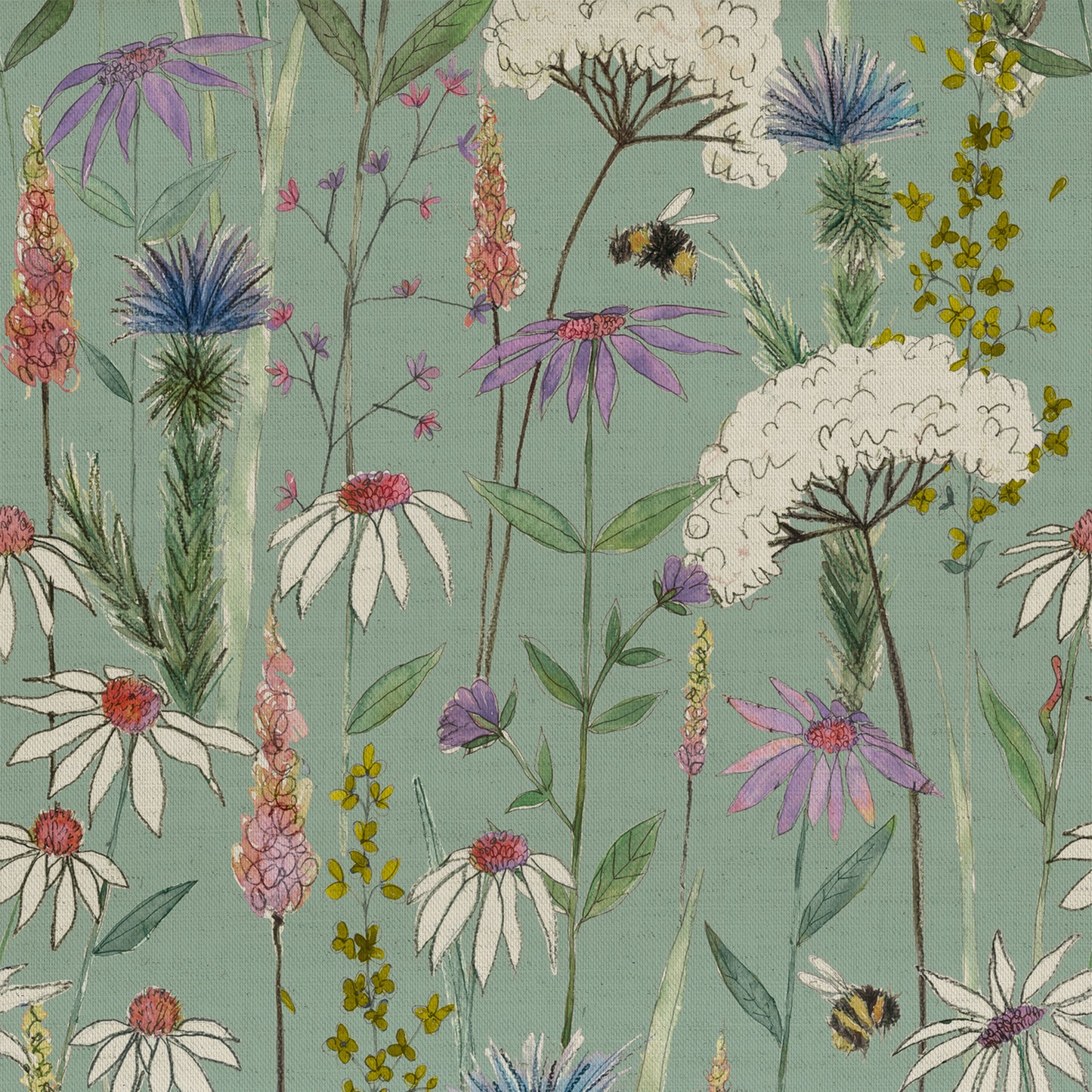 Hermione 145Cm Fiona Fabric - Verde Sample
