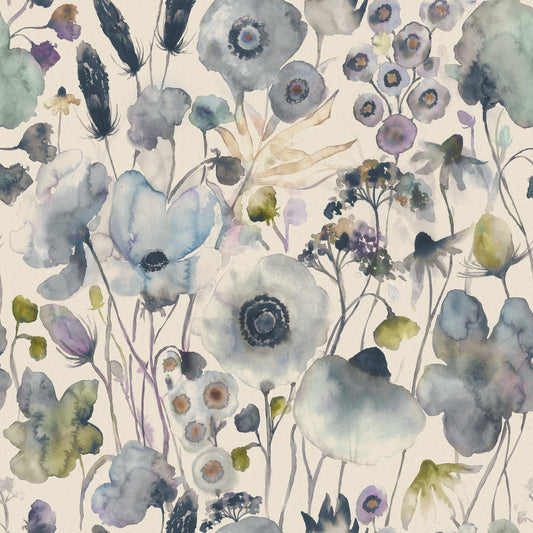 Hibbertia Linen 145Cm Fiona Fabric Metre - Crocus