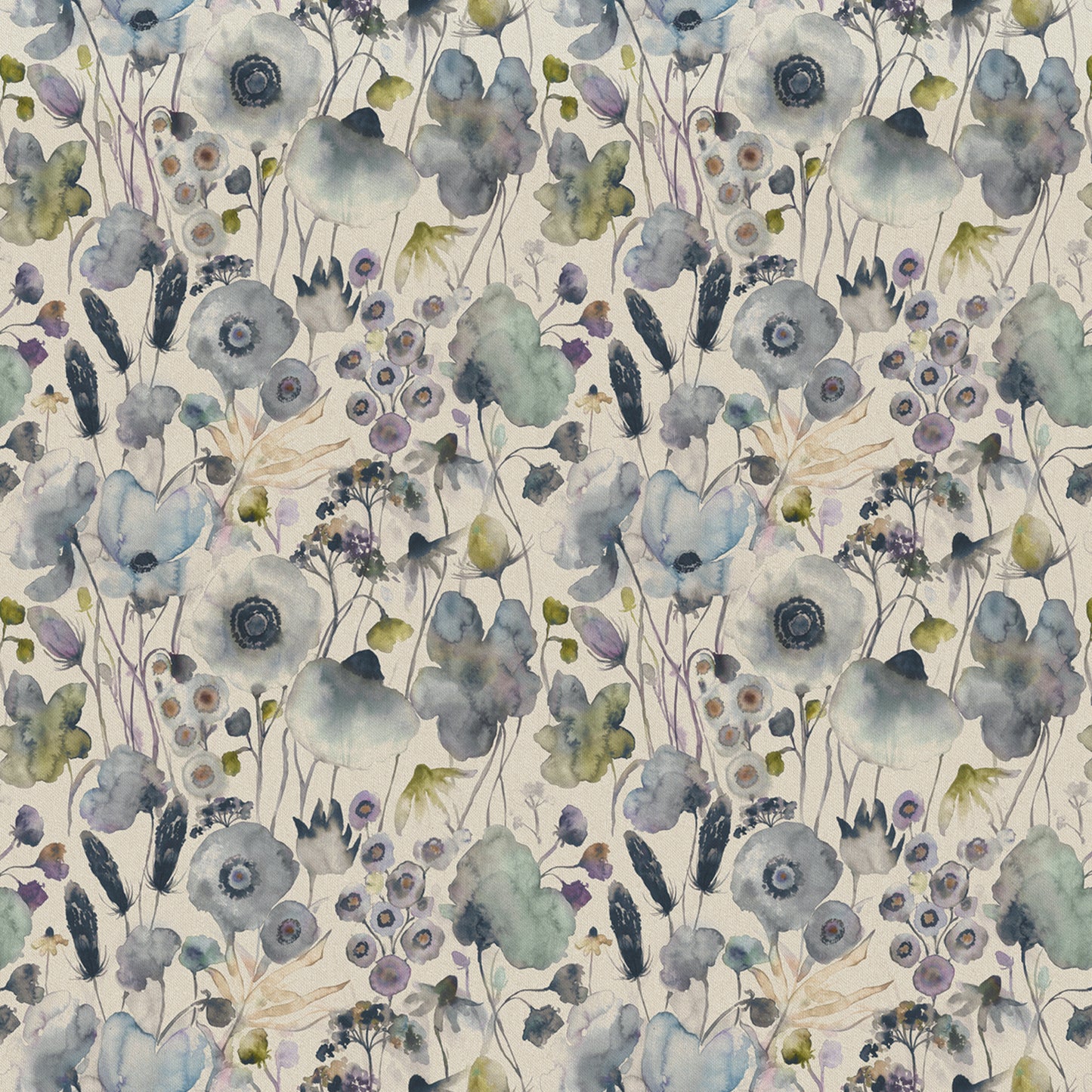 Hibbertia Linen 145Cm Fiona Fabric Metre - Crocus