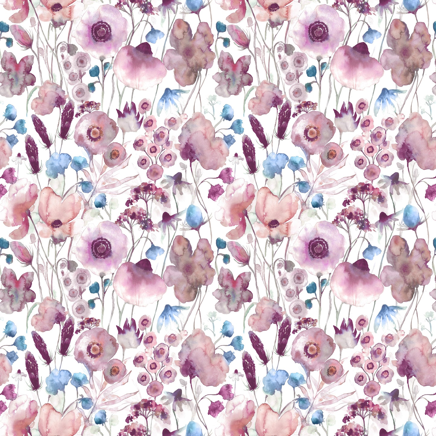 Hibbertia 145Cm Ann Fabric Metre - Fuchsia