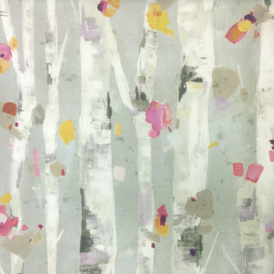 Hopea Ecru 140Cm Sasha White Fabric - Carnival Sample