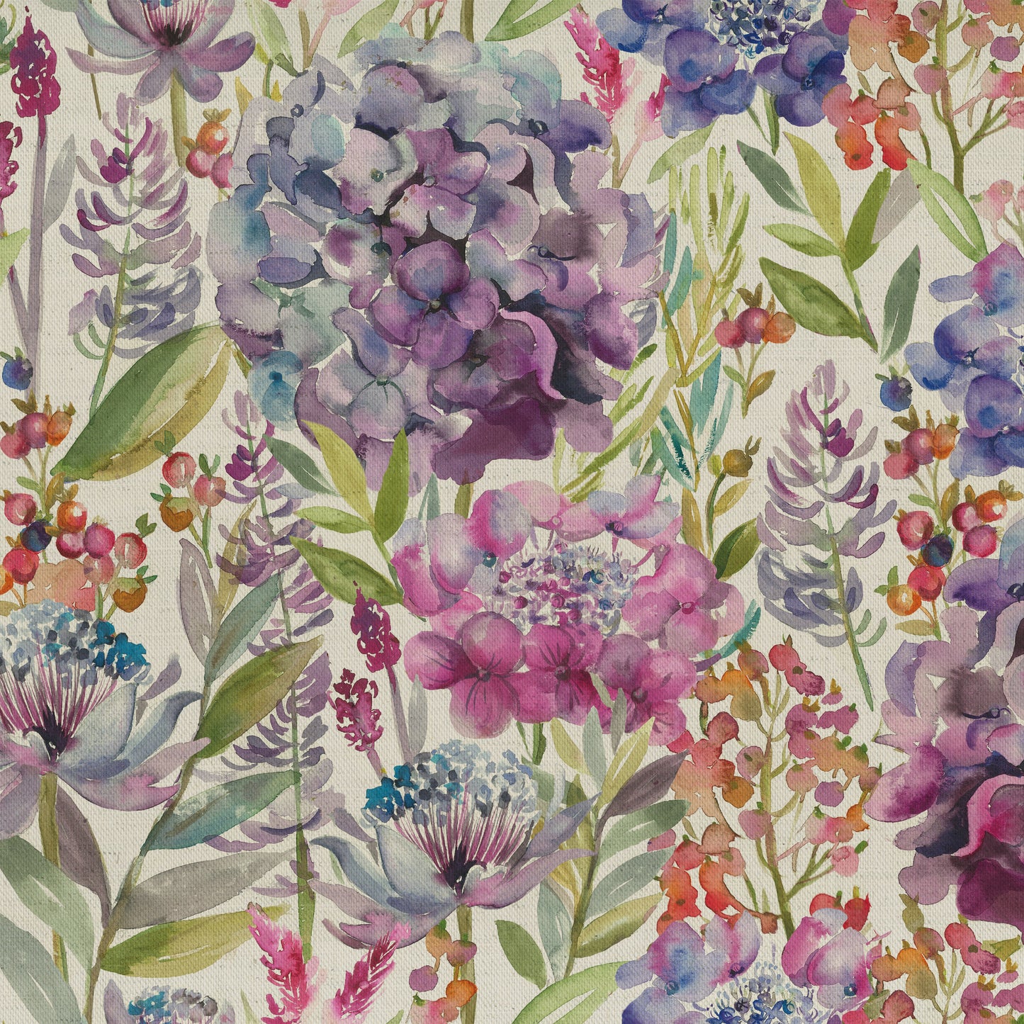 Hydrangea Oil Cloth Metre