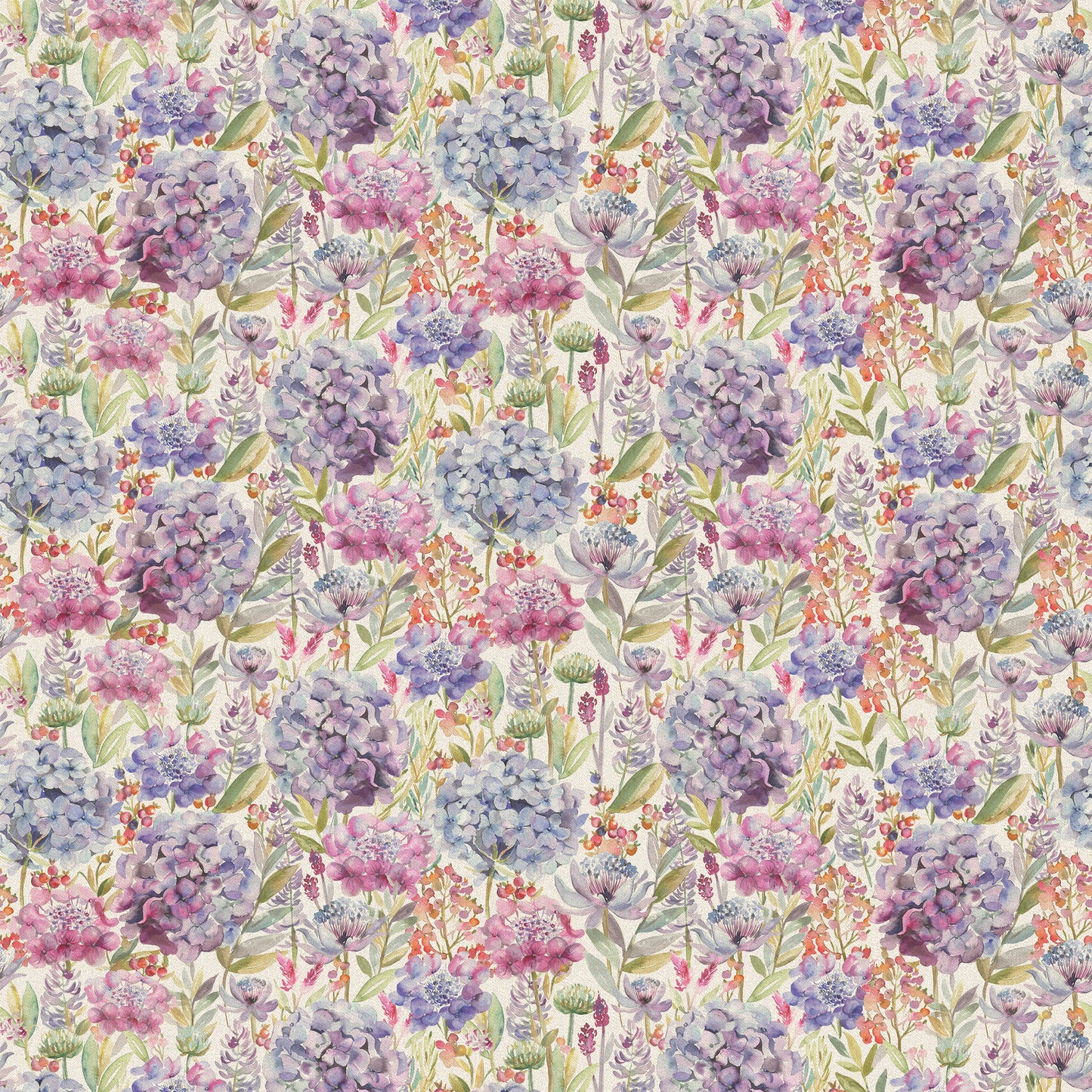 Hydrangea Oil Cloth Metre