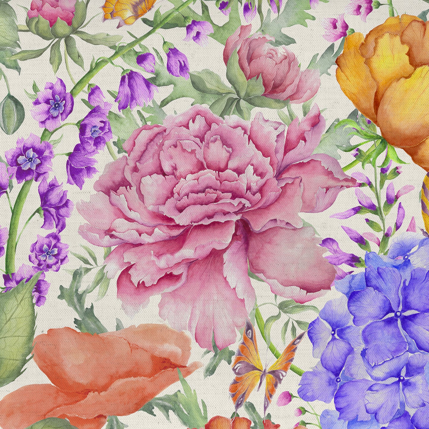 Idalia 140Cm Fabric Metre Fuchsia