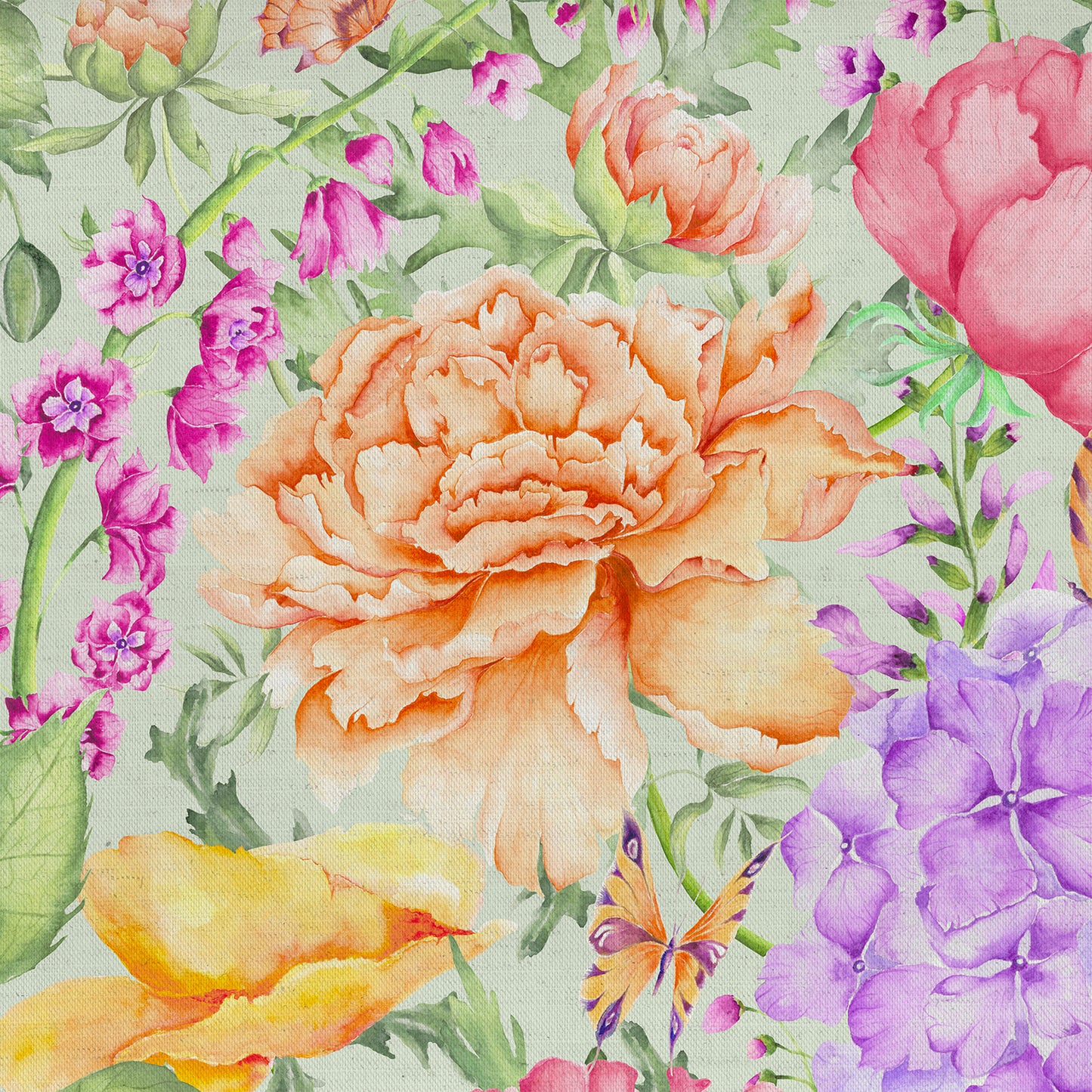 Idalia 140Cm Fabric Metre Sage