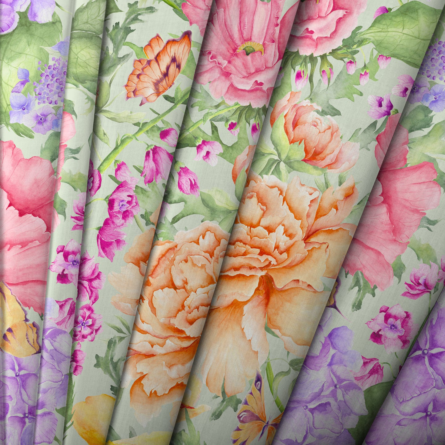 Idalia Fabric Sample - Sage