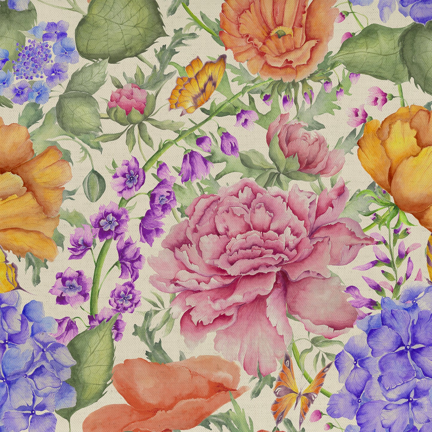 Idalia Mini 140Cm Fabric Metre Fuchsia