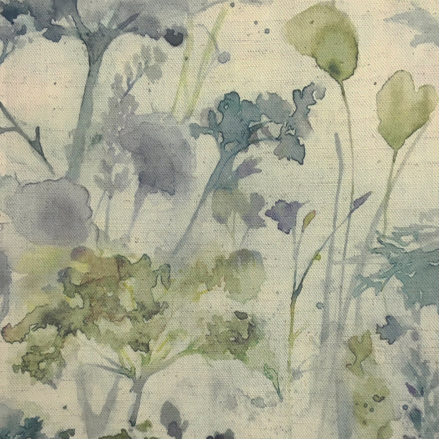 Ilinizas 145Cm Fiona Fabric - Lemon Natural Sample