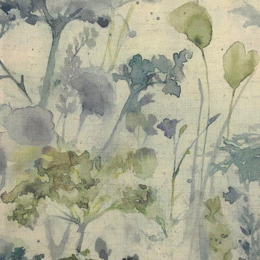 Ilinizas 145Cm Fiona Fabric - Lemon Natural Sample