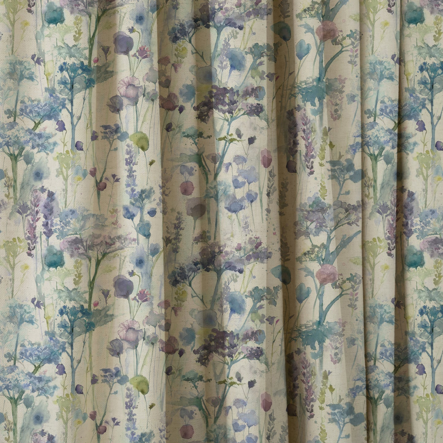 Ilinizas 145Cm Fiona Fabric - Violet Natural Sample