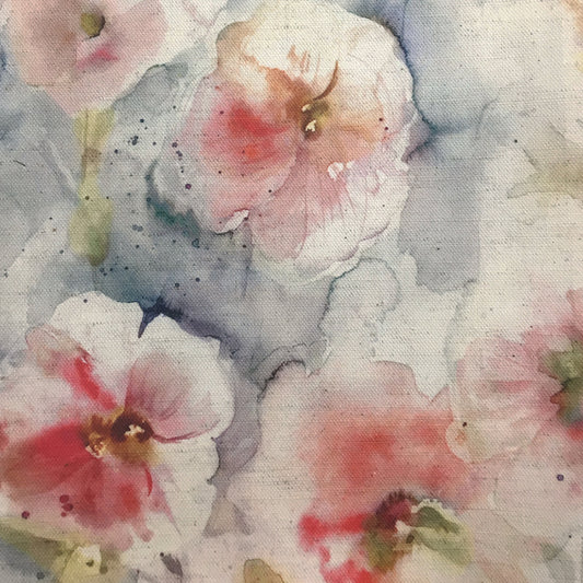 Isabela 145Cm Fiona Fabric Metre - Poppy Natural