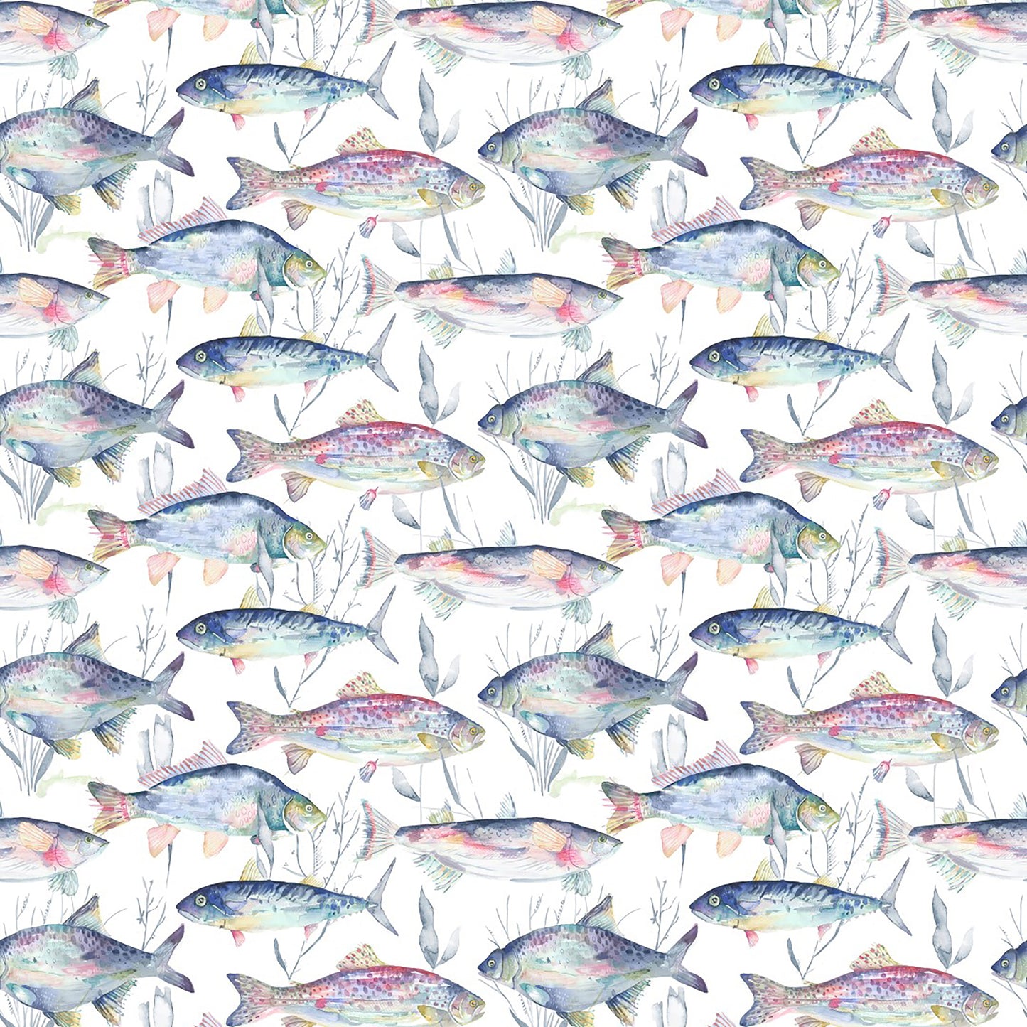 Iveswaters 147Cm Helena Fabric Metre - Abalone