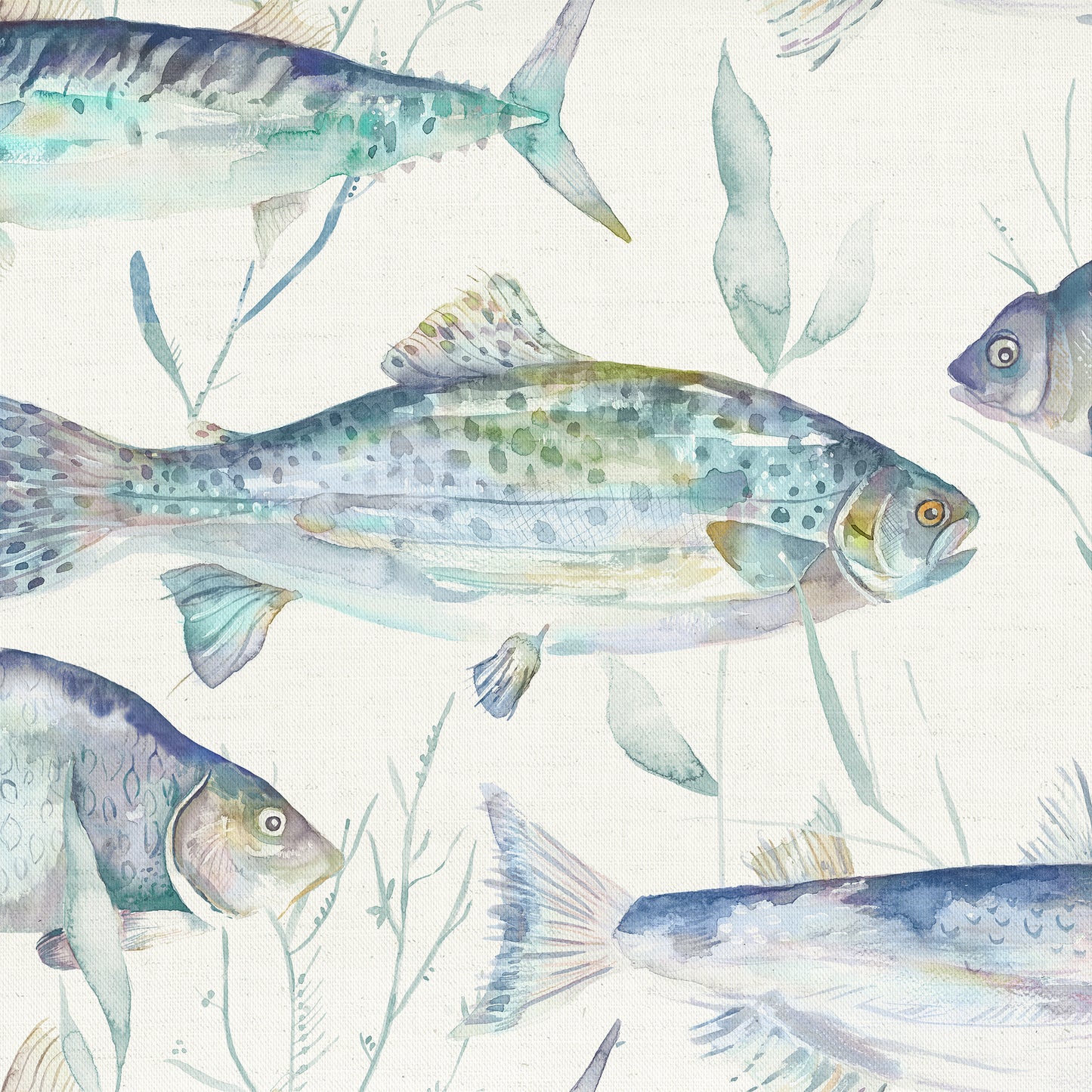 Iveswaters 147Cm Helena Fabric - Cobalt Sample