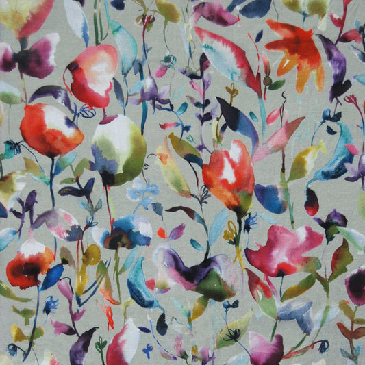 Jayin 140Cm Sasha White Fabric Metre - Cashew