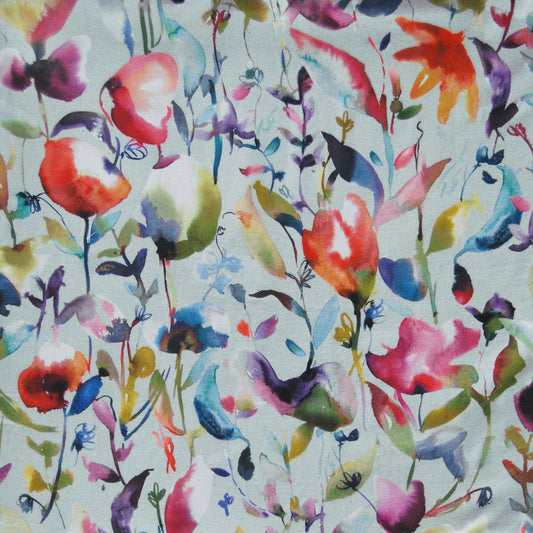 Jayin 140Cm Sasha White Fabric Metre - Pacific