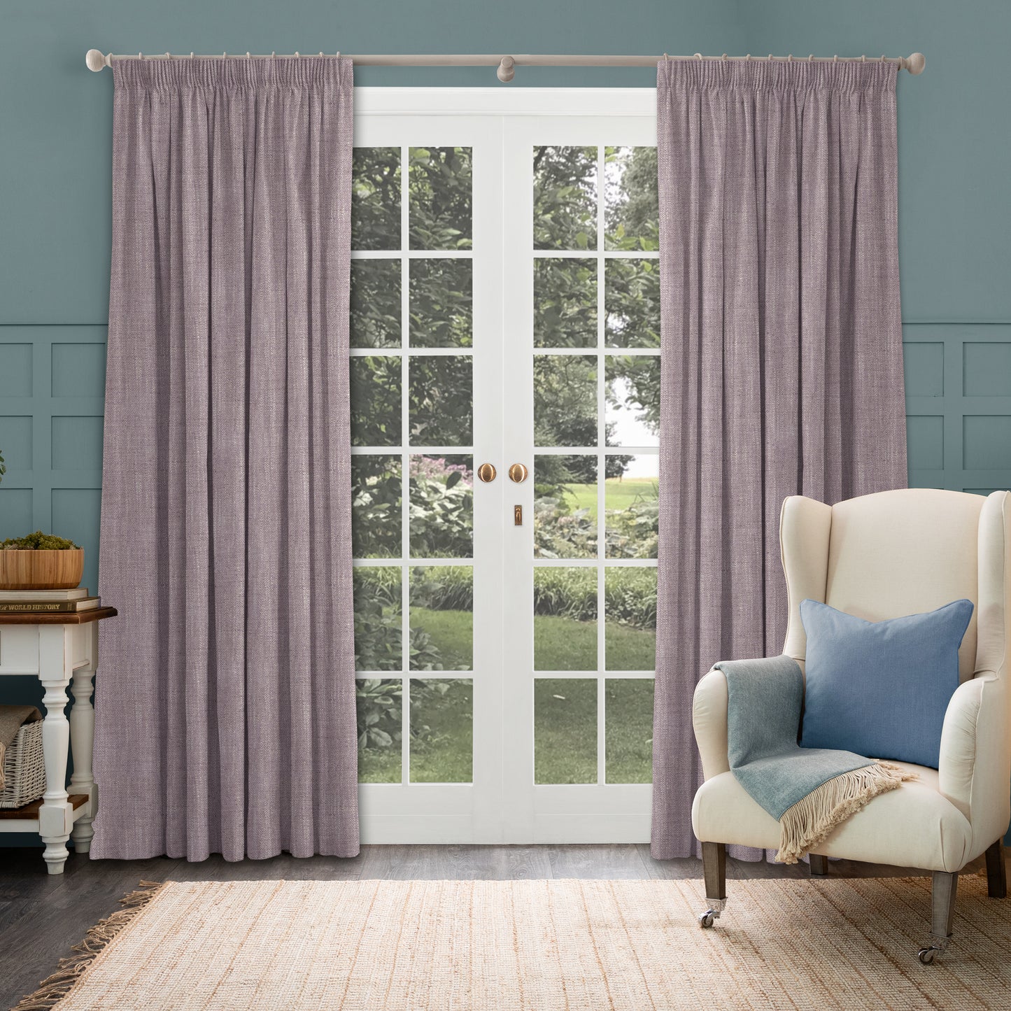 Jedburgh 137Cm Fabric Metre Heather