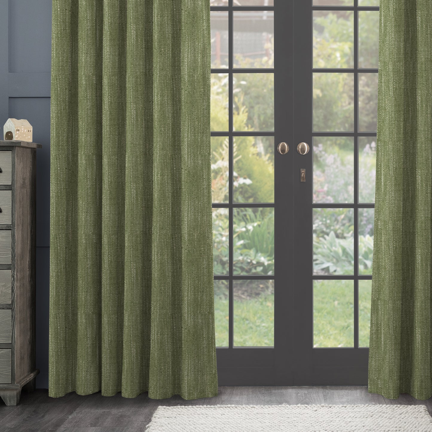 Jedburgh 137Cm Fabric Sage Sample