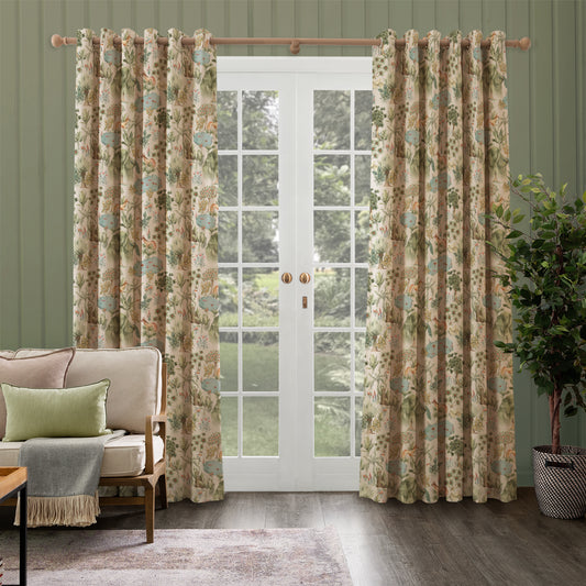 Jungle Serene 140M Fabric Metre Green