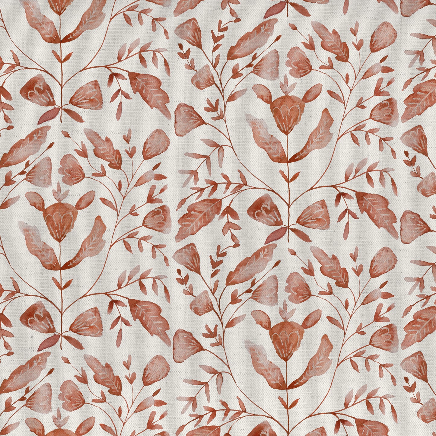 Juna 140Cm Fabric Metre Terracotta