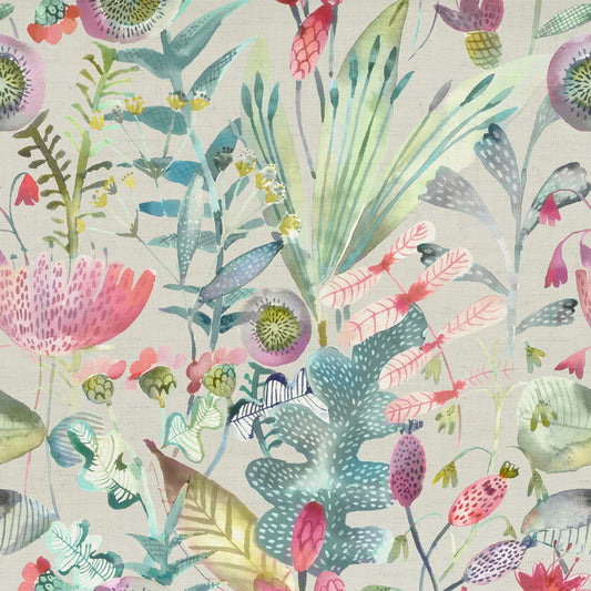 June Blossom 150Cm Oil Cloth Metre - Lotus