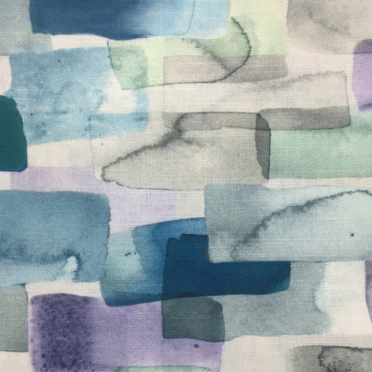Kampala 145Cm Ann Fabric - Ocean Sample