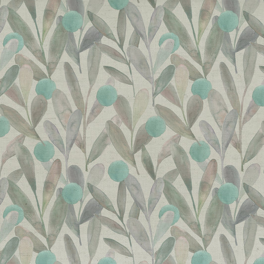 Katsura 145Cm Fiona Fabric Metre - Aqua