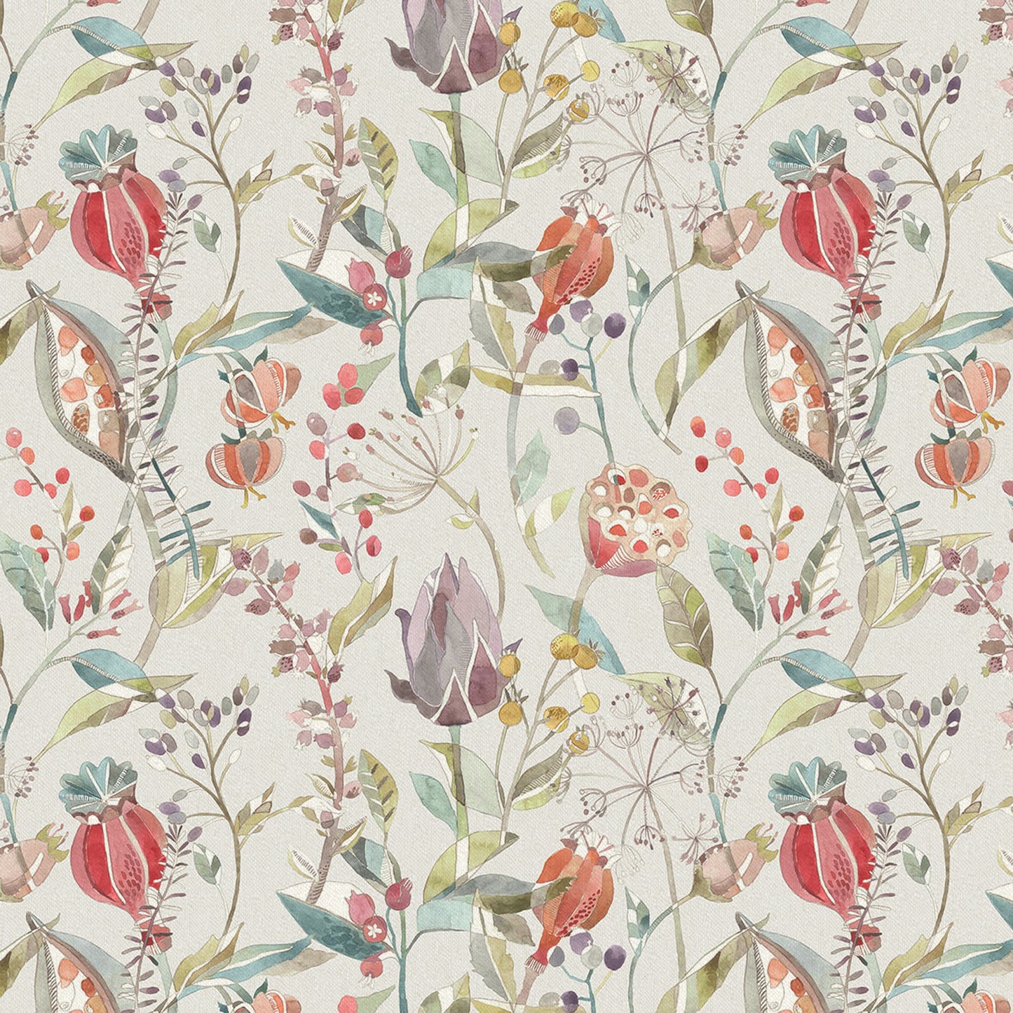 Kelston 145Cm Fiona Fabric Metre - Cinnamon Linen