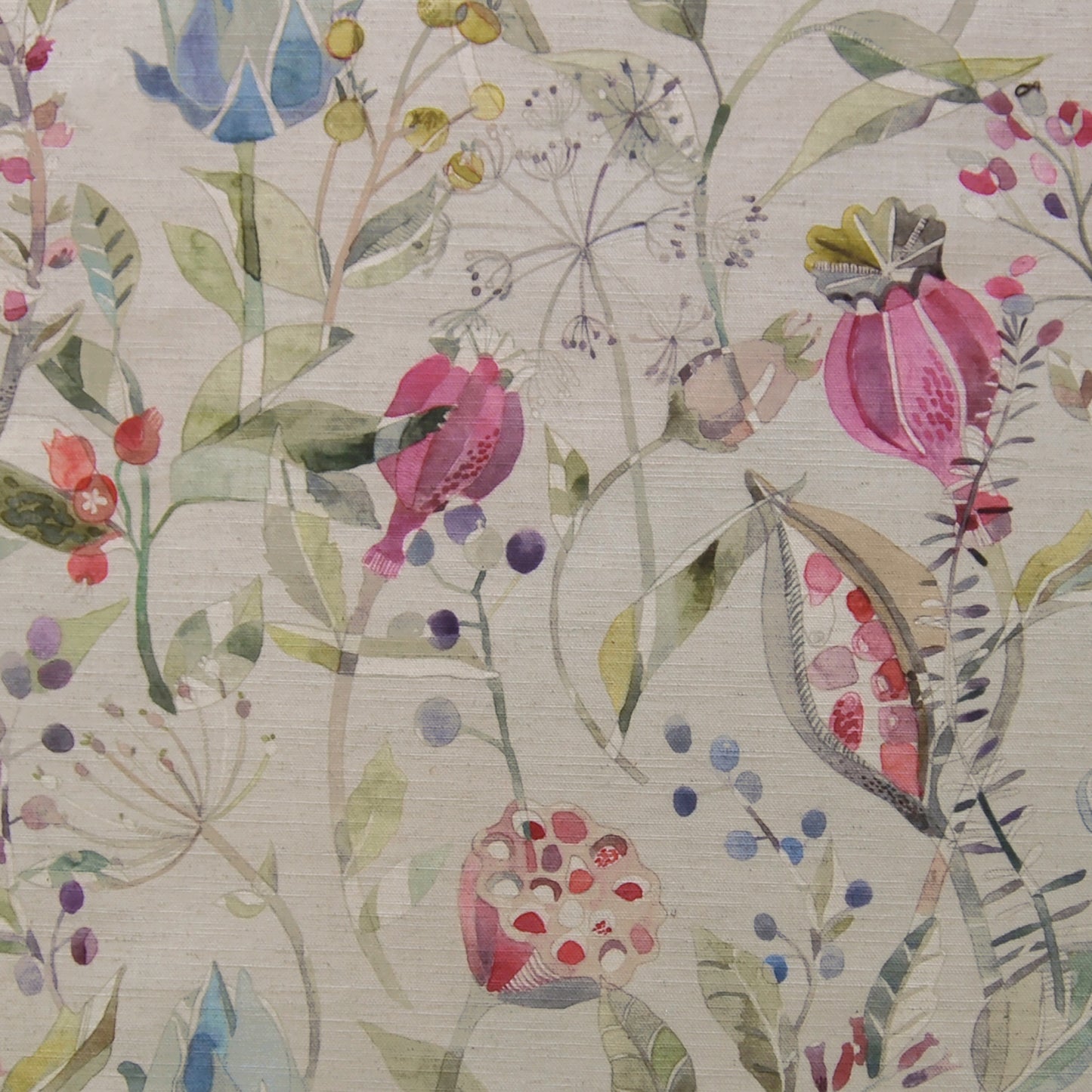 Kelston 145Cm Fiona Fabric - Sorbet Linen Sample