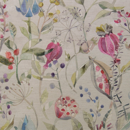 Kelston 145Cm Fiona Fabric - Sorbet Linen Sample
