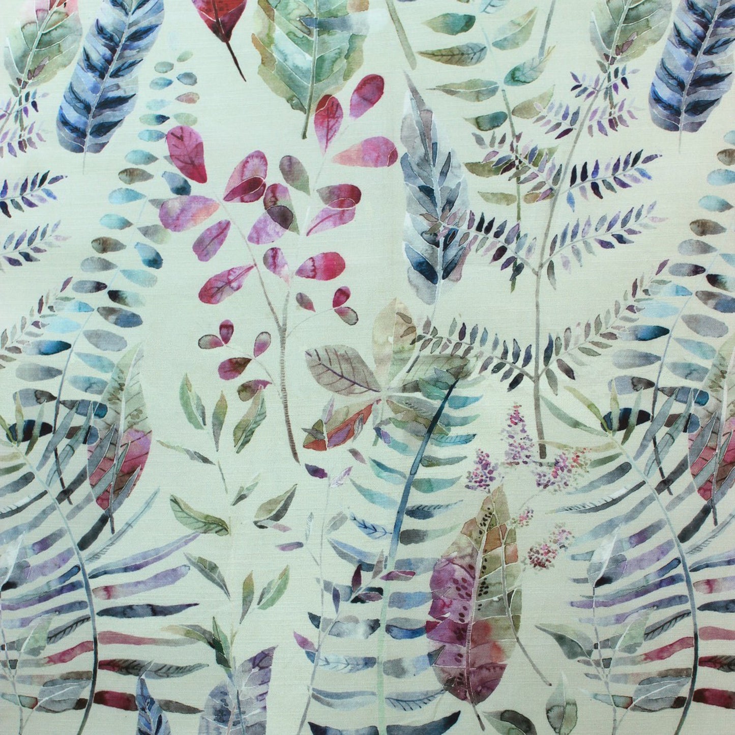 Kenton 145Cm Ann Fabric Metre - Loganberry Parchment