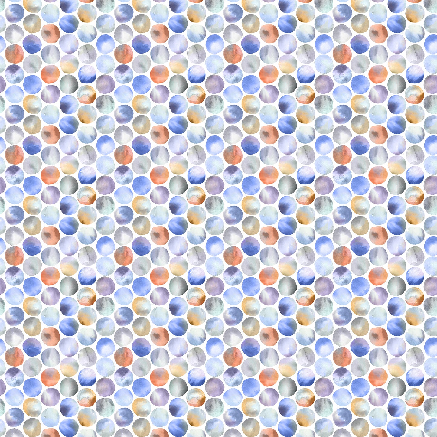 Kiribati Clementine Oil Cloth Sample