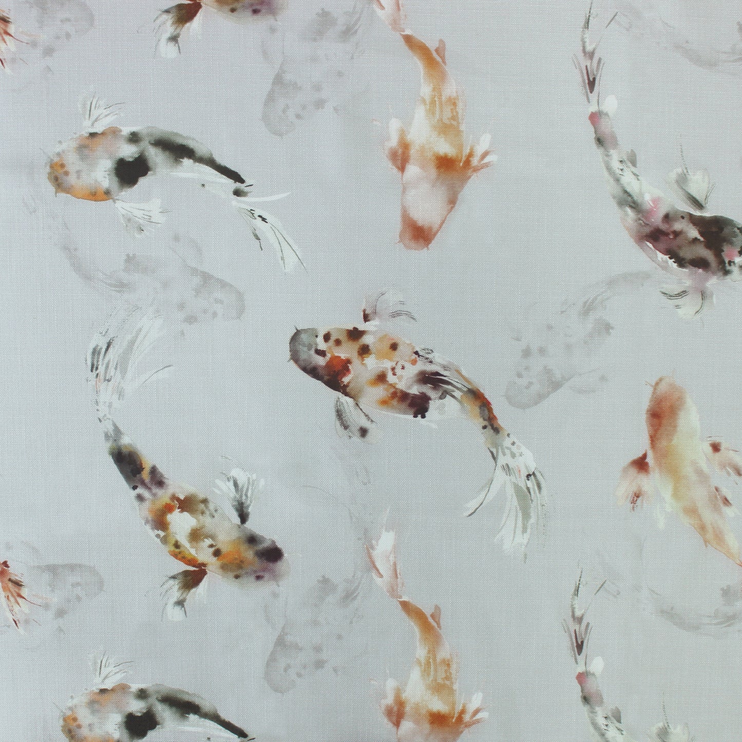 Koi Carp 138Cm Sophie Fabric - Amber Sample