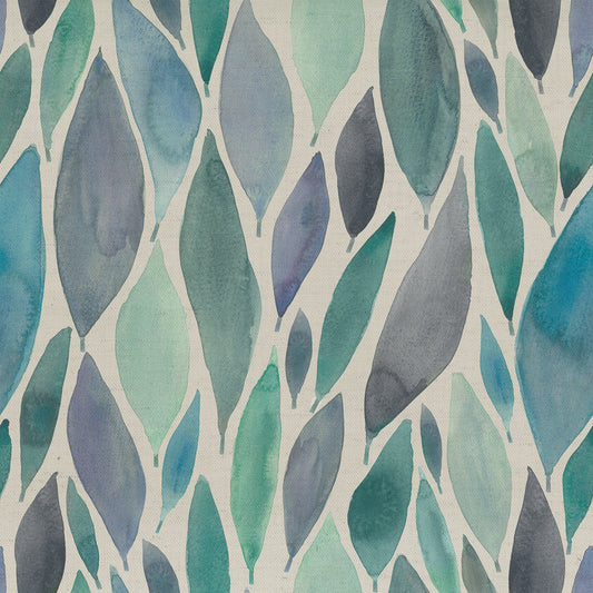 Koyo 145Cm Fiona Fabric - Aqua Sample