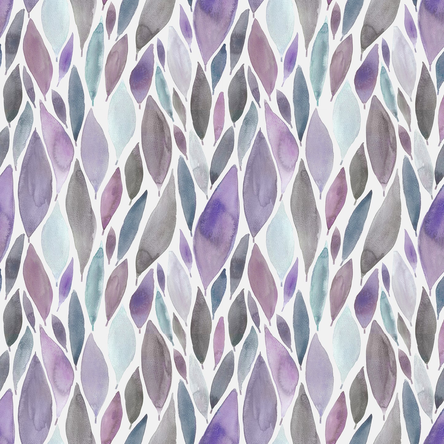 Koyo 145Cm Fiona Fabric Metre - Violet