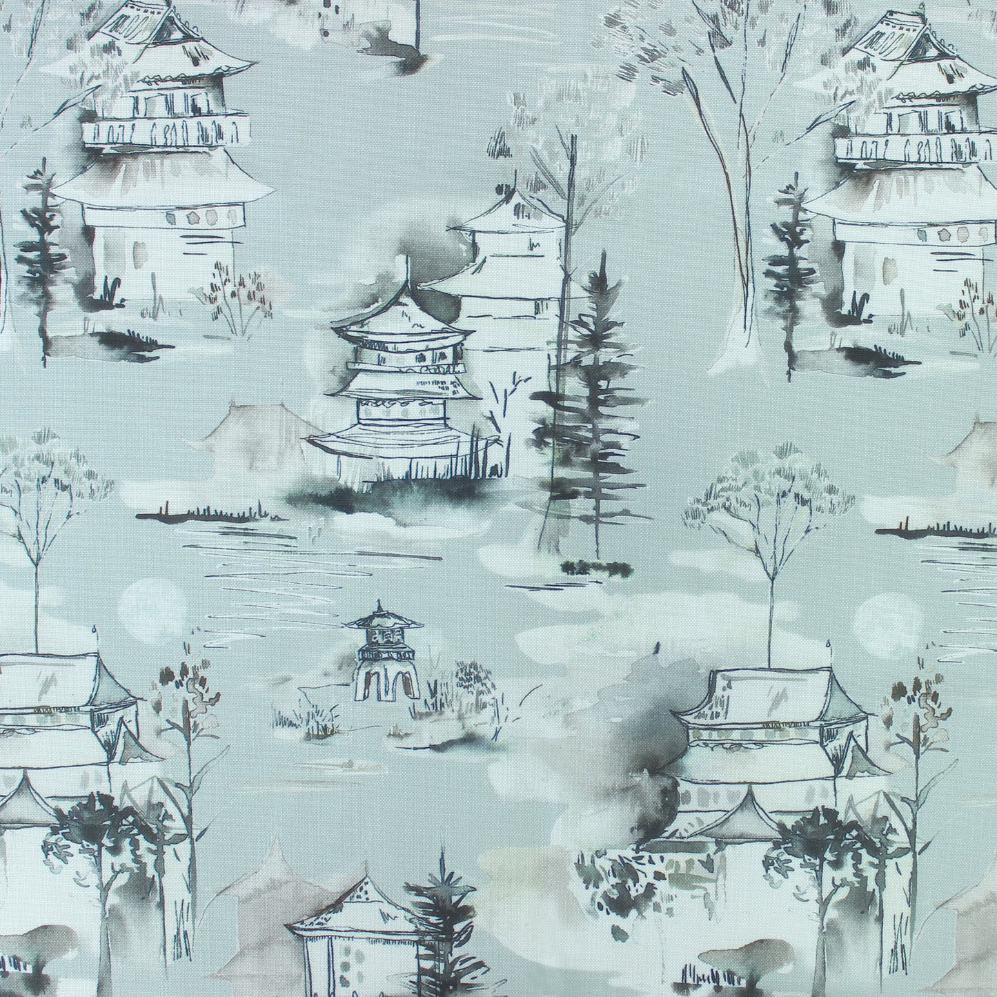 Kyoto 138Cm Sophie Fabric Metre - Opal