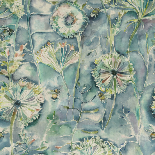 Langdale 145Cm Fiona Fabric - Teal Sample