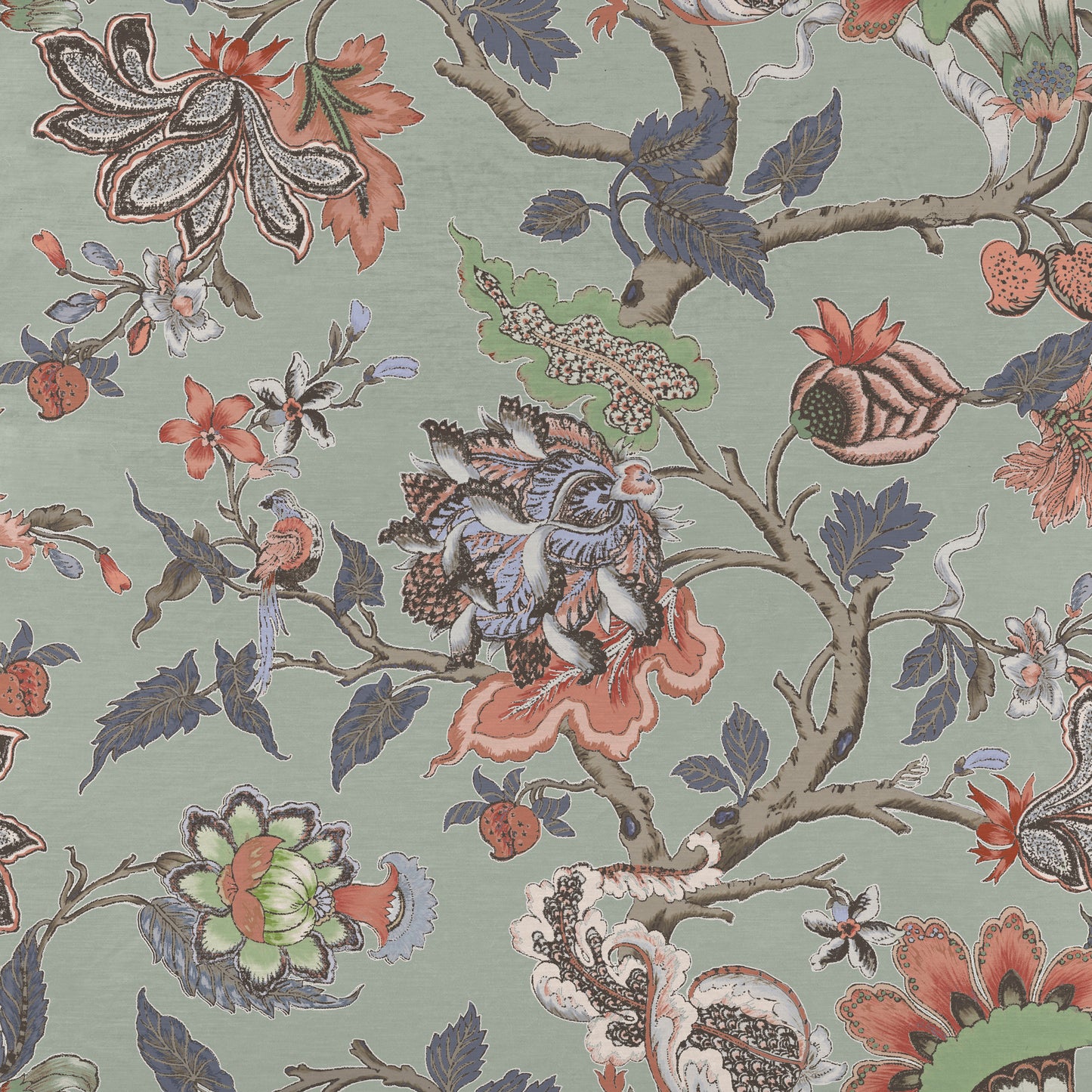 Adhira 140Cm Fabric Metre Mint
