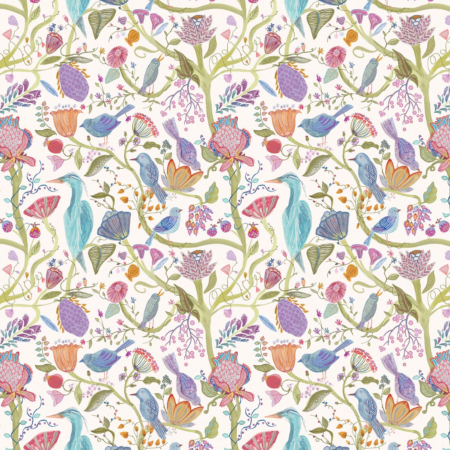 Lindu 140Cm Sasha White Fabric - Summer Ecru Sample
