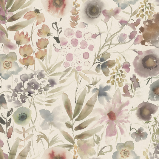 Lomondra 145Cm Fiona Fabric - Ironstone/Linen Sample