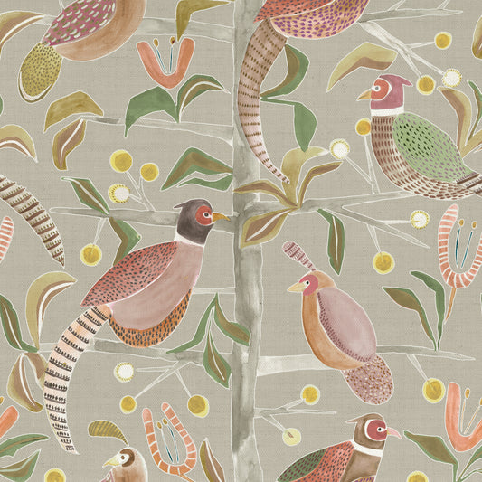 Lossie 147Cm Helena Fabric - Sandstone Sample