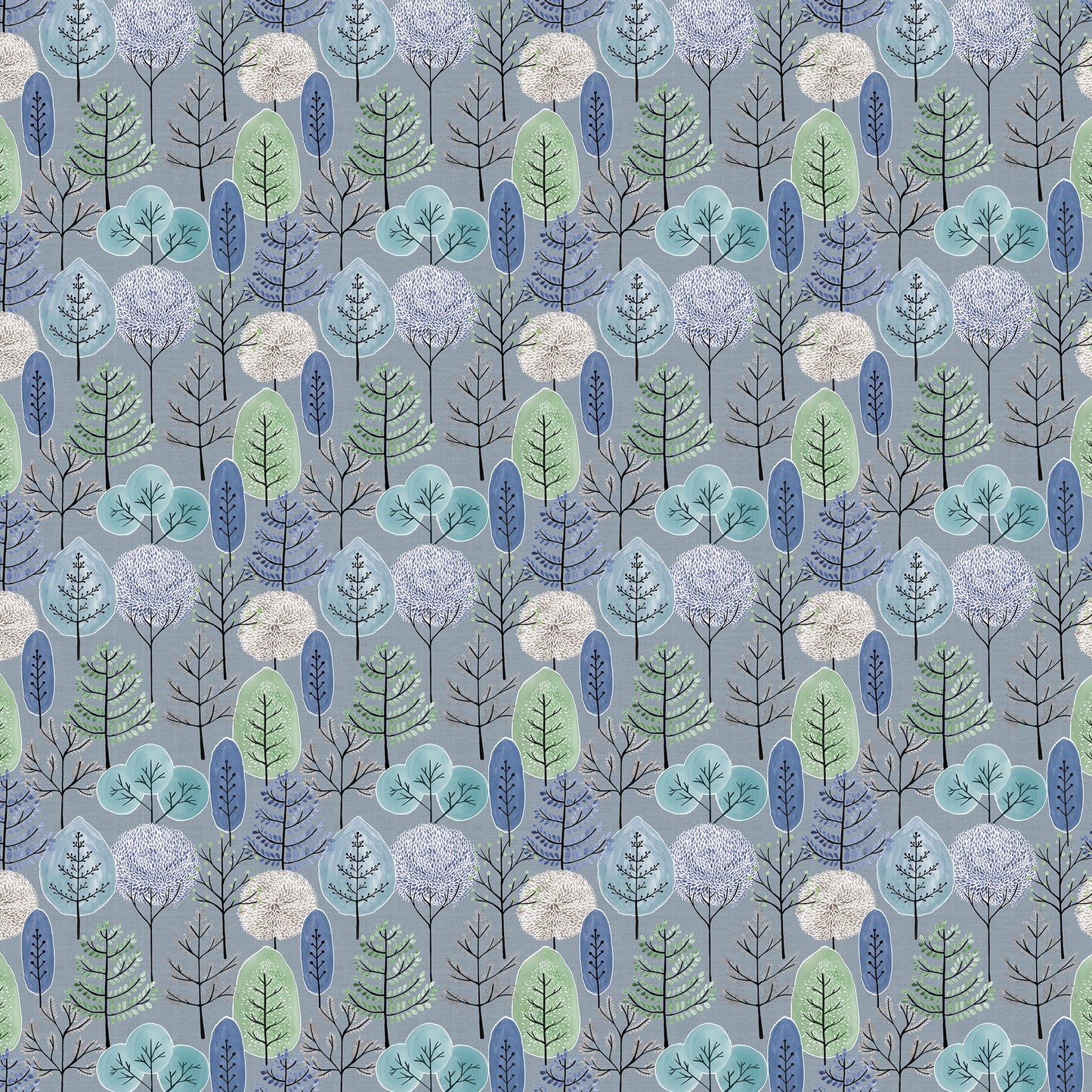 Lyall 147Cm Helena Fabric Metre - Cornflower