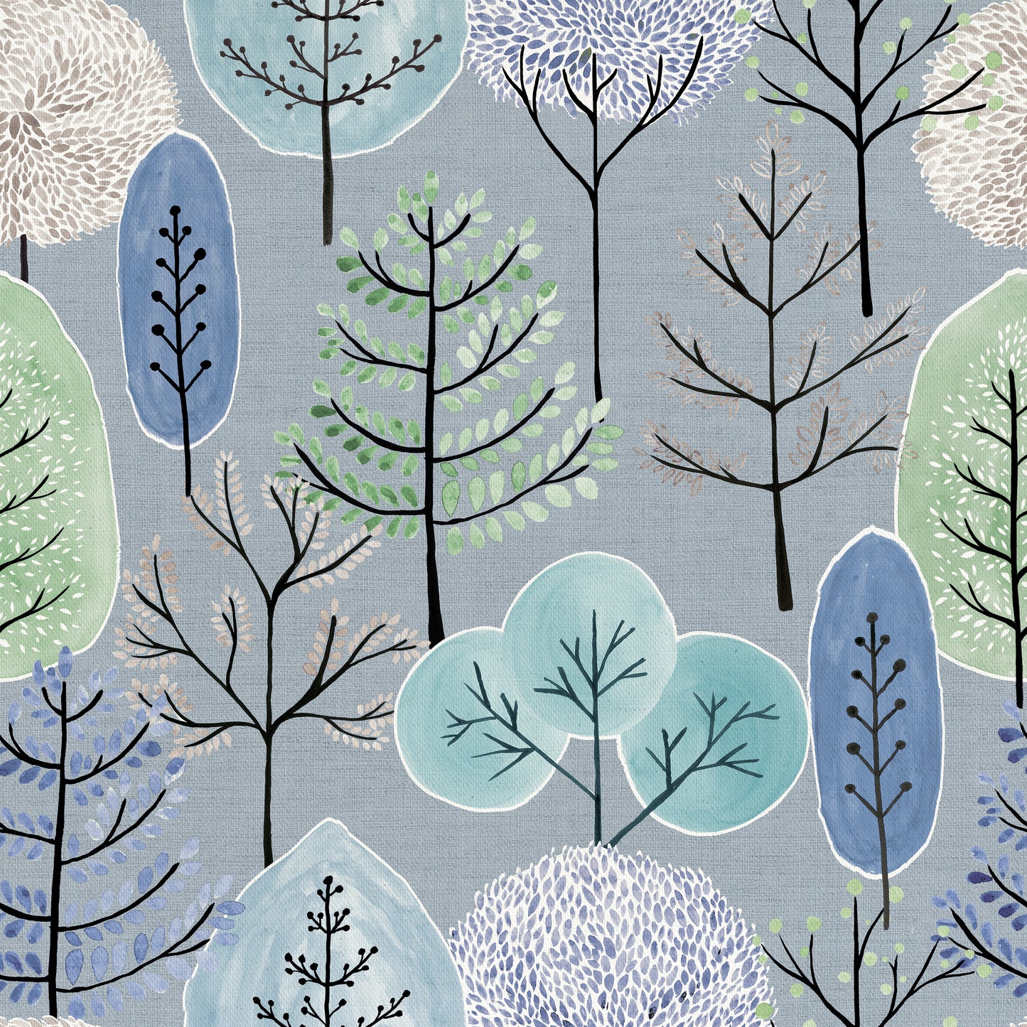 Lyall 147Cm Helena Fabric - Cornflower Sample