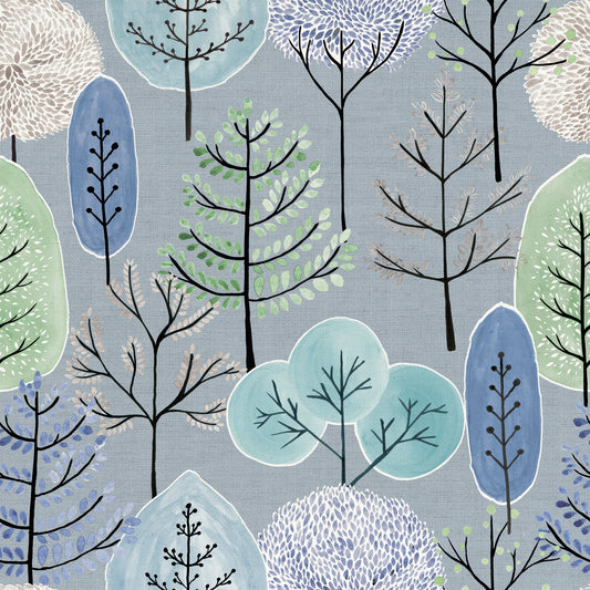 Lyall 147Cm Helena Fabric - Cornflower Sample