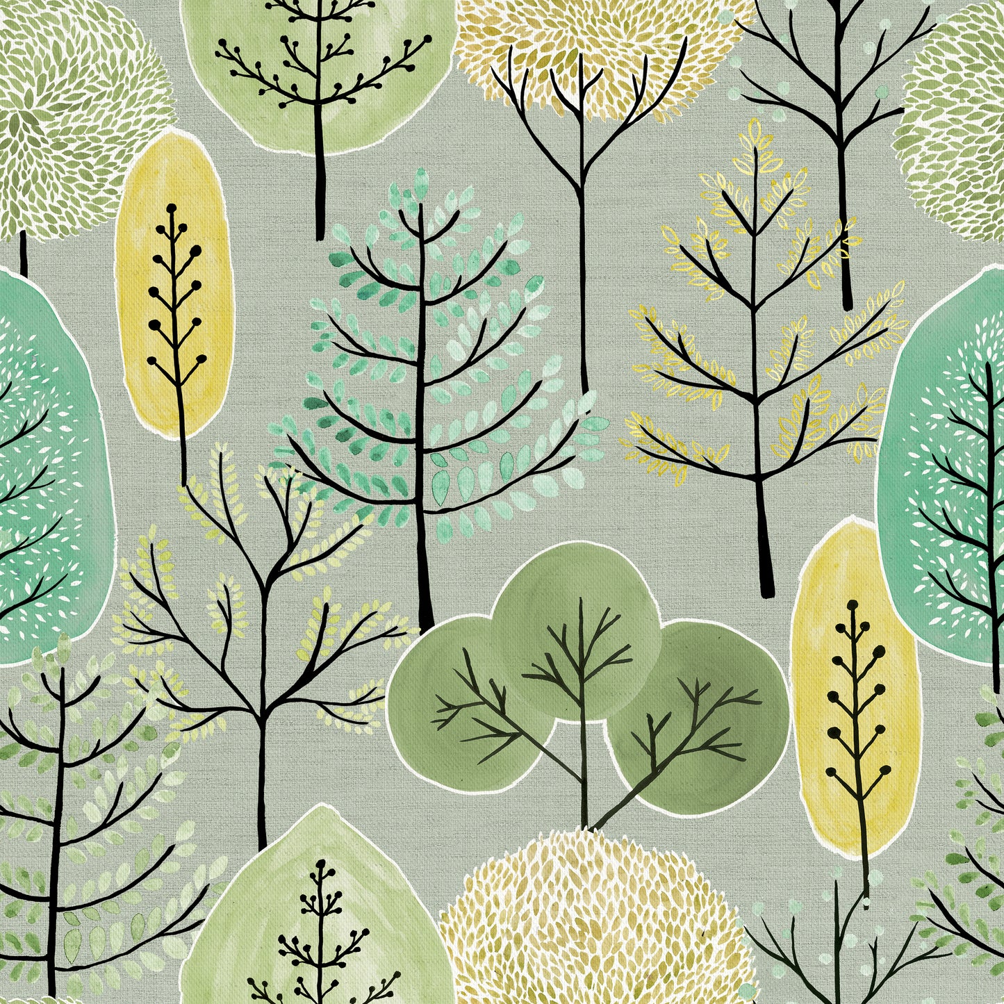 Lyall 147Cm Helena Fabric Metre - Pine