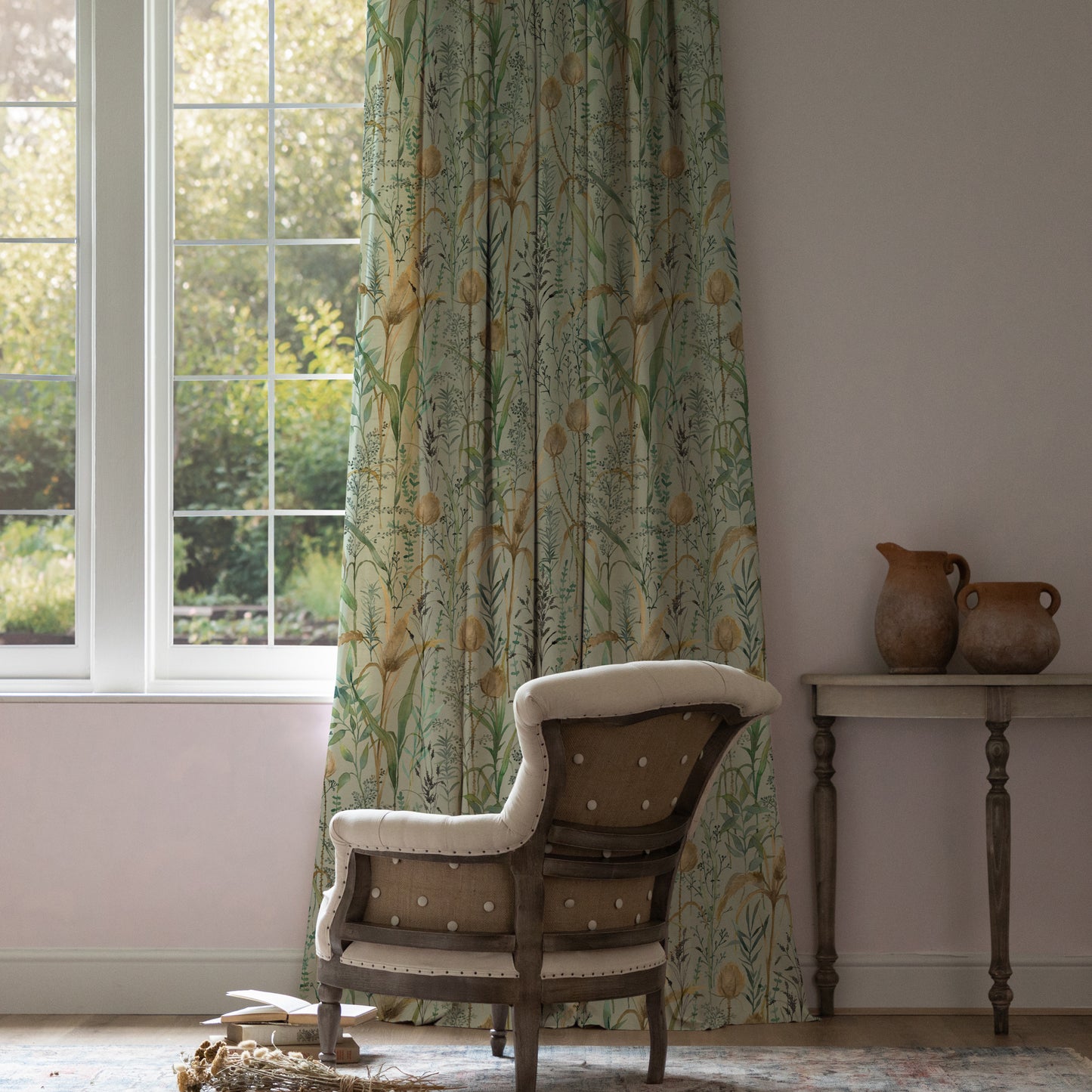 Lydiard 140Cm Fabric Metre Sky