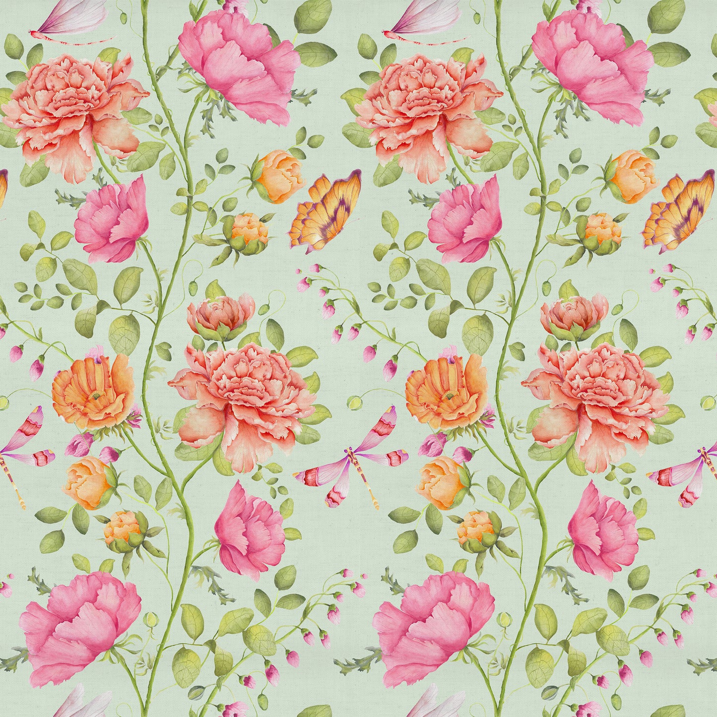 Maisie 140Cm Fabric Metre Sage