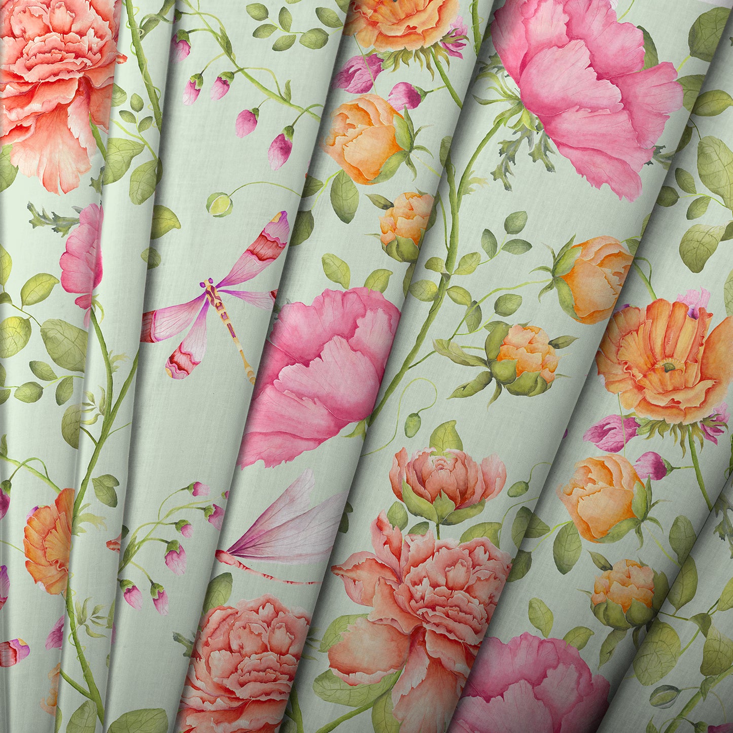 Maisie 140Cm Fabric Metre Sage