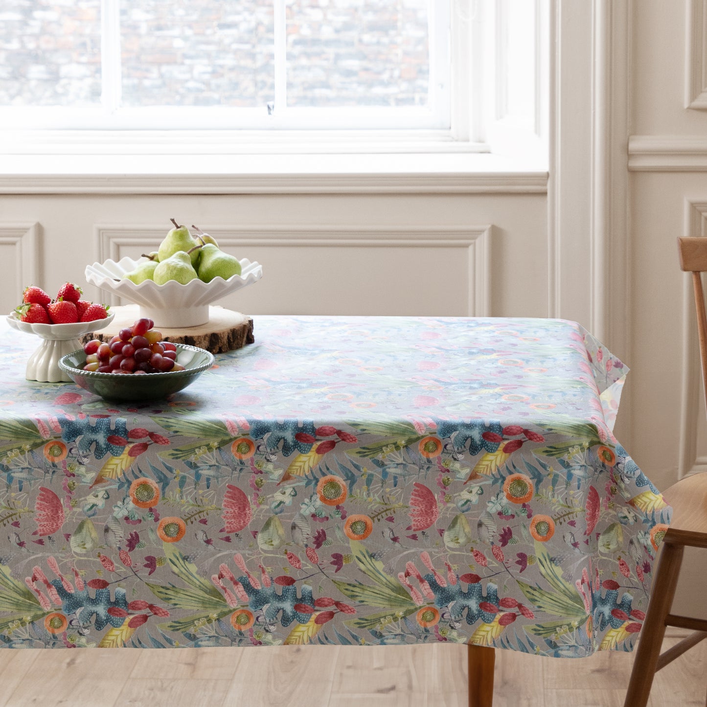 New Maizey Persimmon Oil Cloth Metre