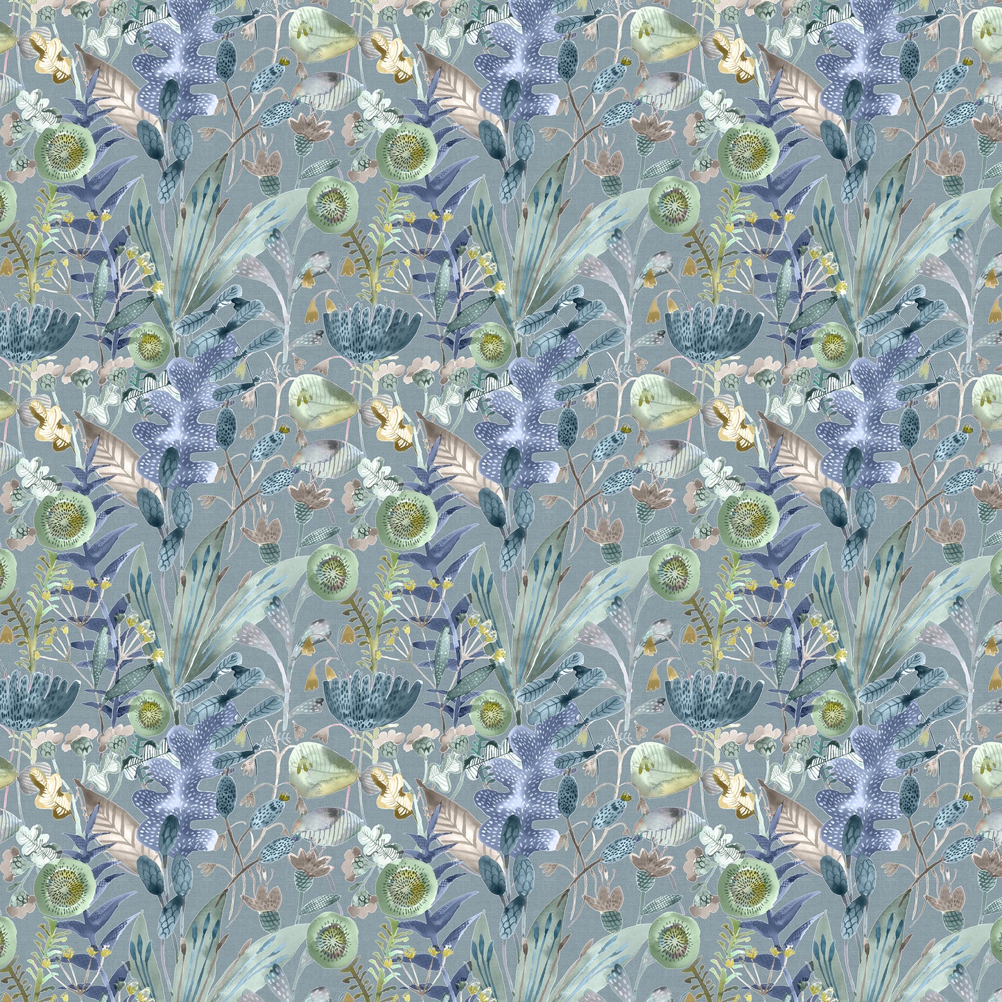 Maizey 147Cm Helena Fabric Metre - Cornflower