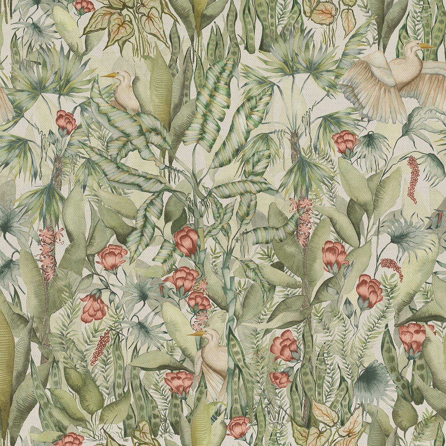 Mangrove 140M Fabric Metre Green